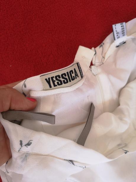 Dlhá biela sukňa, yessica,38