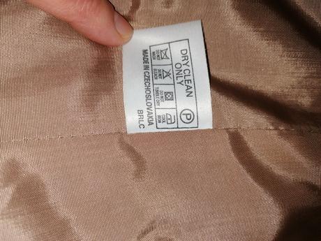 Flaušový svetlý kabát, m