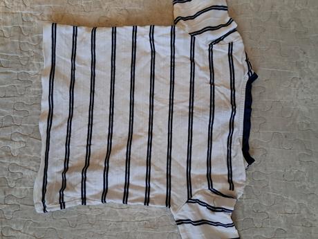 Biele tričko s modrými pásikmi, sergent major,92