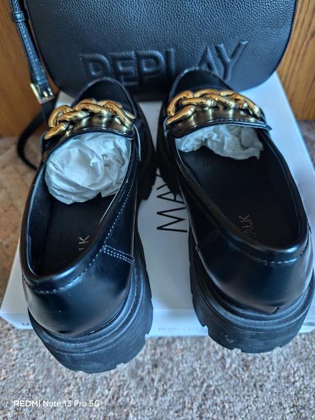 Štýlové mokasíny, deichmann,39