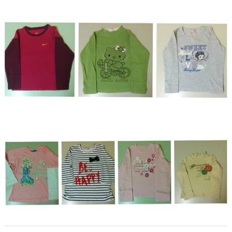 Balík tričiek s dlhým rukávom veľ 122-134, 122–134