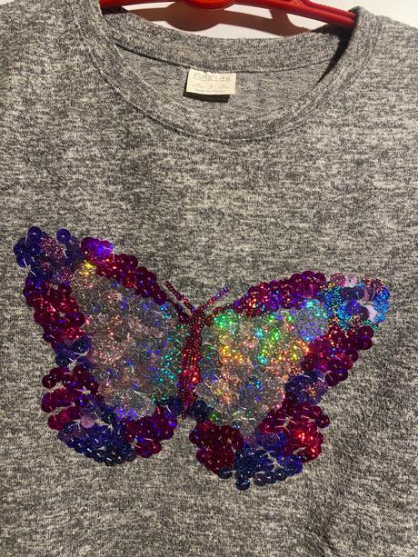 Dievčenské tričko/svetrík s dlhým rukávom, m