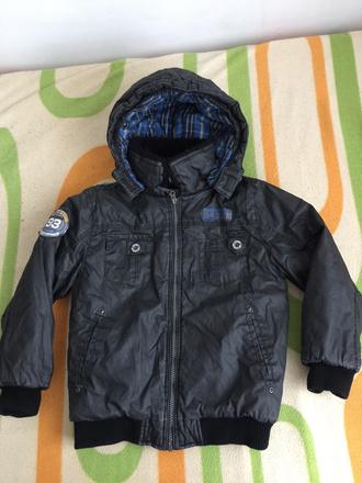 Zimný kabát 6-7 r c.122, dopodopo,122