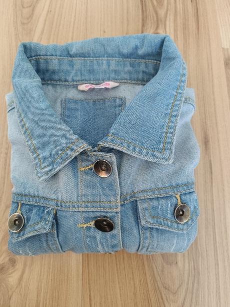 Nádherný riflový kabátik/bolerko, 152