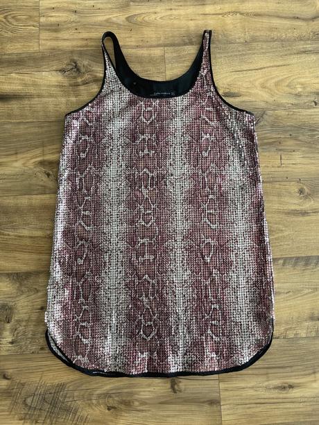 Filtrované šaty zara, zara,m