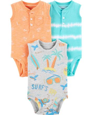 3 balenie body carter's usa, carter's,56 - 86