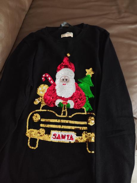 Vianočný dámsky sveter, f&f,42