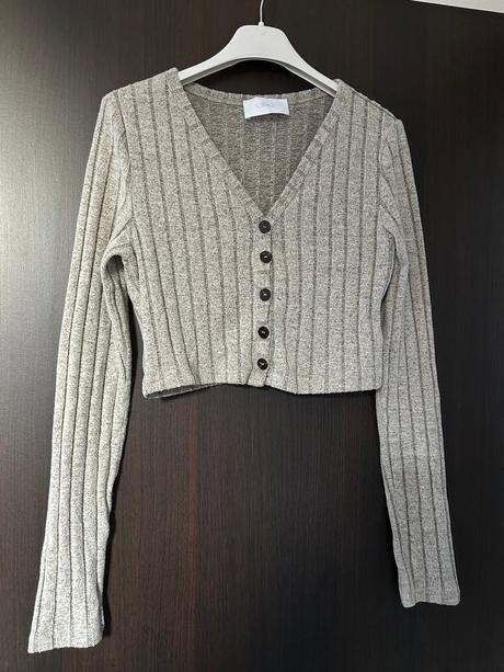 Crop svetrík/ tričko, s