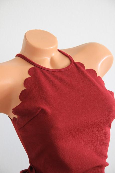 Bordový body top, s, s