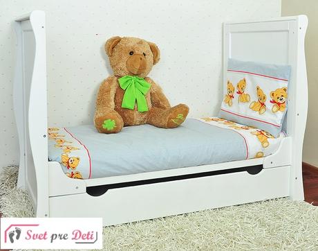 Variabilná detská postieľka so zásuvkou sara ii, 1, šírka (cm): 60,dĺžka (cm): 120