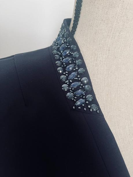 Sako s kamienkami, h&m,m