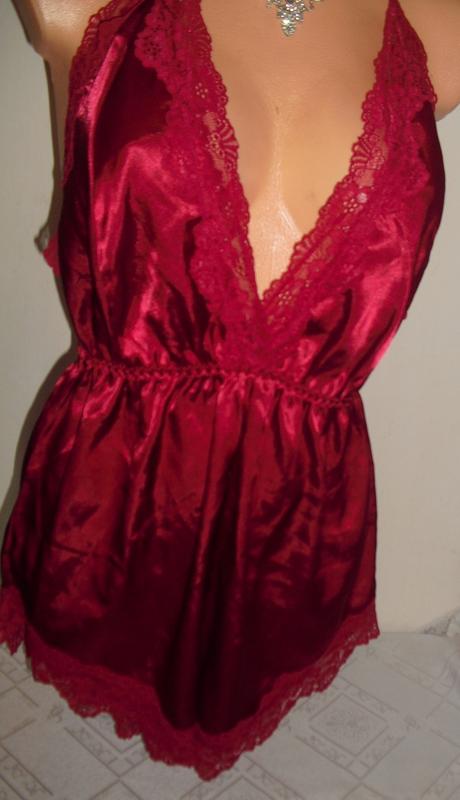 Sexy satenovy overalik na spanie, m
