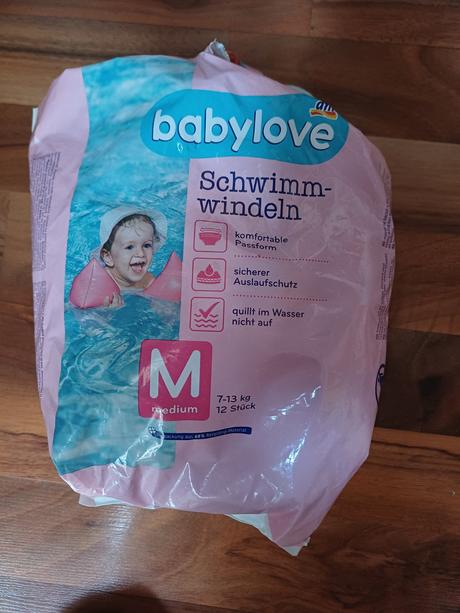 Plienky do vody 7ks, babylove,7 kg - 18 kg