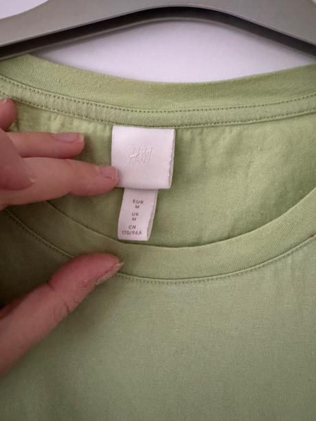 Zelene tričko, h&m,m