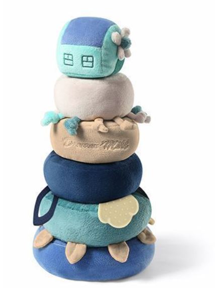 Babyono hračka edukatívna dream mill modrá 0m+, 