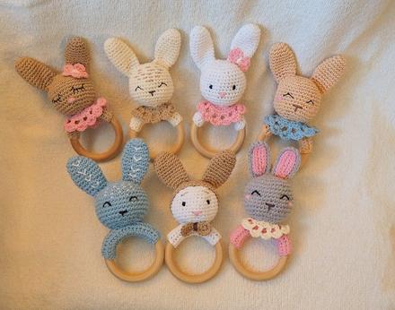 Hrkálky - zajko,macko,slon,žaba a ďalšie,