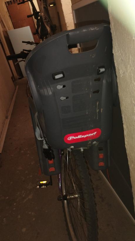 Detská sedačka na bicykel, 