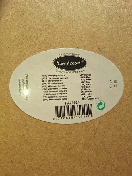 Závesná kriedová tabuľa vintage, 