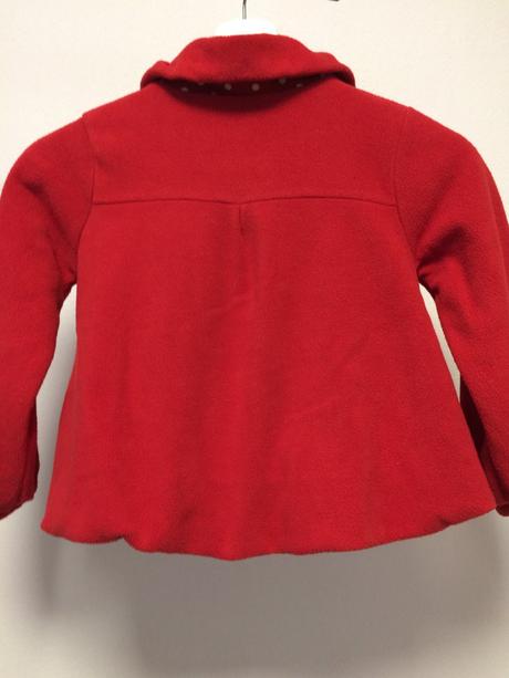 Kabát dievčenský fleecový next č.116, 5-6y, next,116