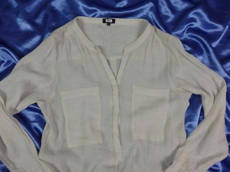 Kvalitná béžová blúzka, s