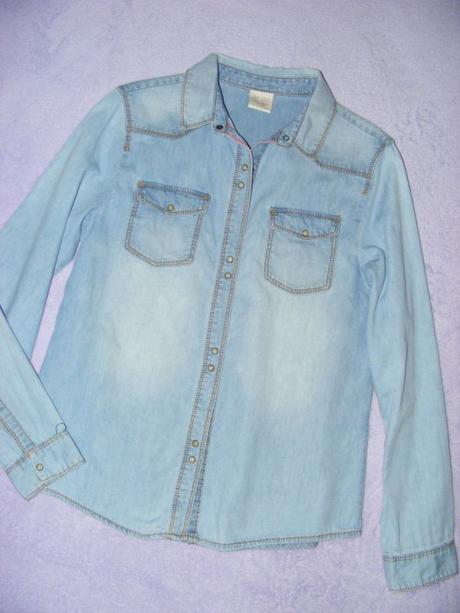 Rifľová košeľa zn. zara, zara,152