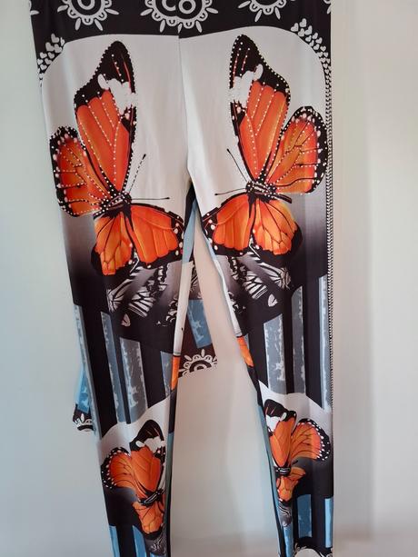 2x elastické leginy, 37
