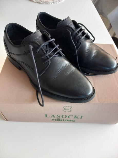 Kožené topánky, lasocki,31