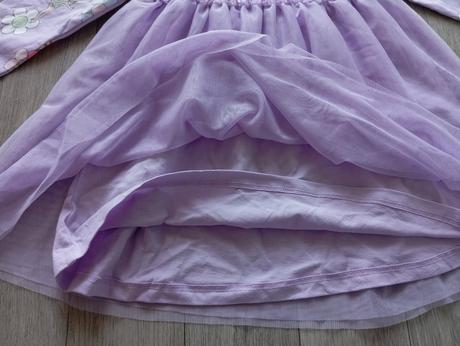 Bledofialové šaty cililing 98, primark,98