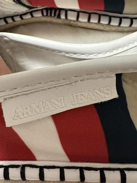 Námornícke espadrilky zn. armani jeans originál, armani,40