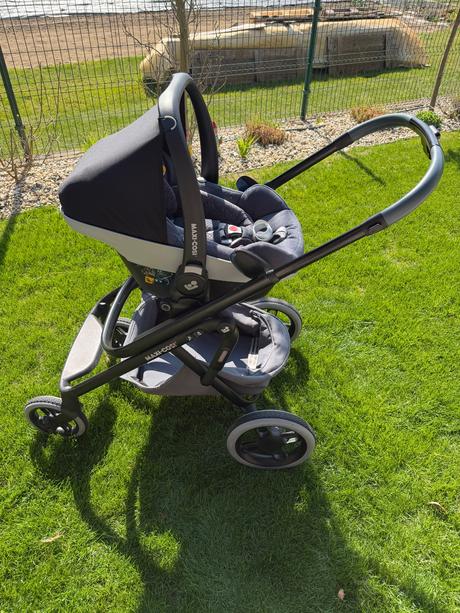Maxi cosi set - kočíky,vajíčko,autosedačka britax, maxi-cosi,maxi-cosi lila xp
