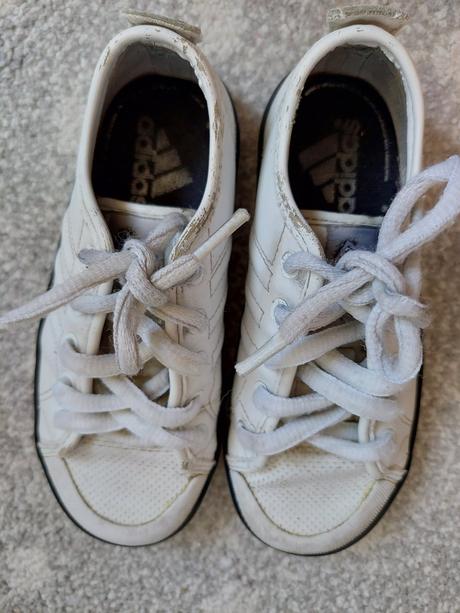 Adidas biele veľ. 25,5cm, adidas,25