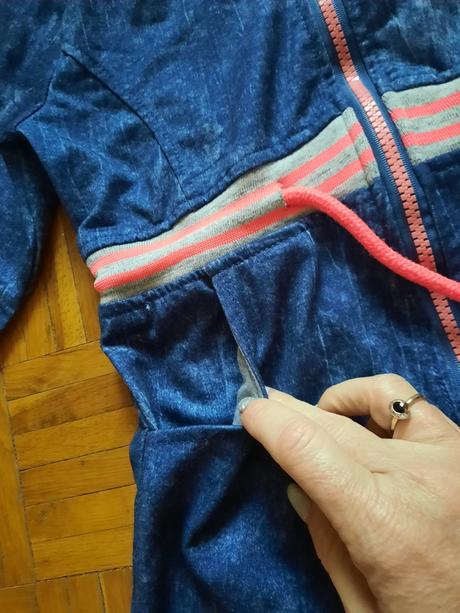 Dievčenská mikinobunda, 116