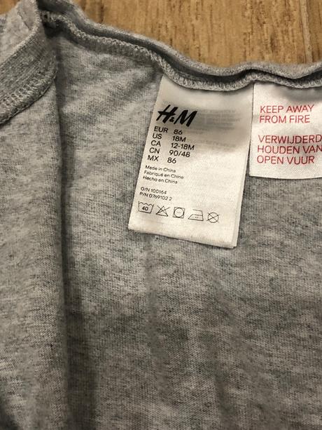 Pyžamko- overal, h&m,86