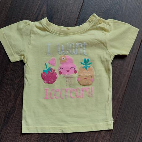 2 veselé tričká vel. 74, 74