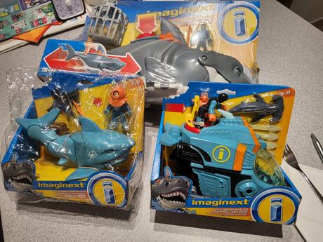 Fisherprice imaginext, nové, cena za 3 kusy,