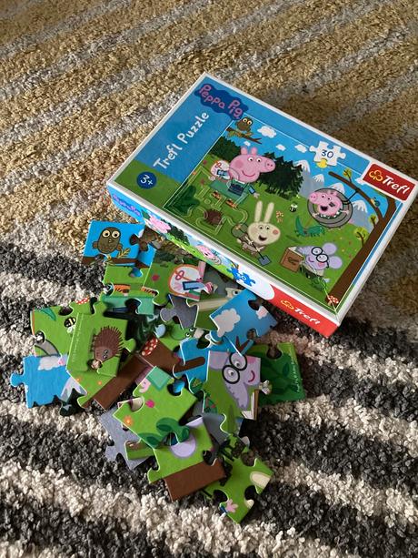 Trefl puzzle peppa pig lesná výprava, 