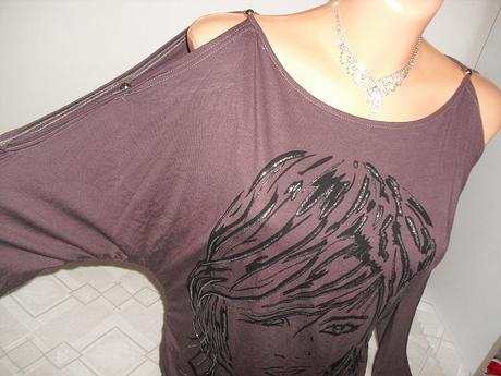 Metrofive sexy motylia tunika, l