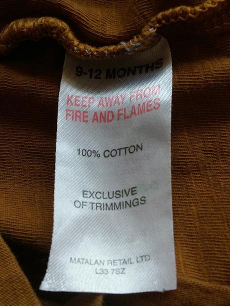 Okrovo hnedé tričko genius, matalan, 74-80 cm, matalan,80