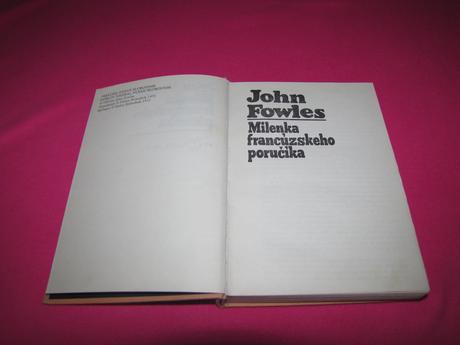 John fowles milenka francúzskeho poručíka, 