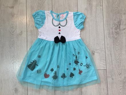 Dievčensky kostym alica 4-6 rokov,