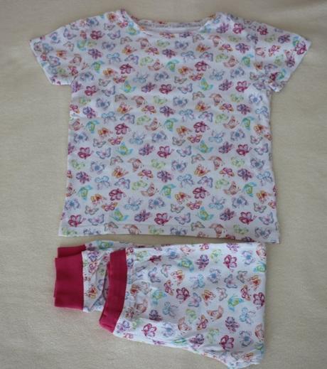 Motýlikové pyžamko, f&f,110