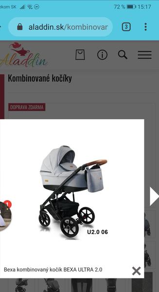 Máte niekto kočík Bexa?