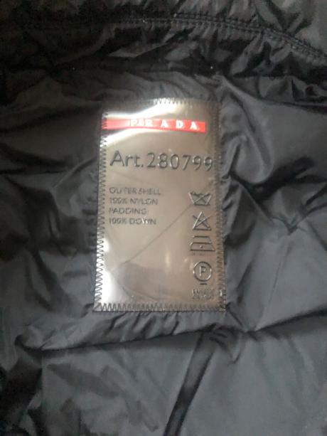 Bunda zimná prada, prada,38