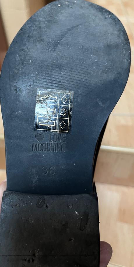 Topanky, moschino,36