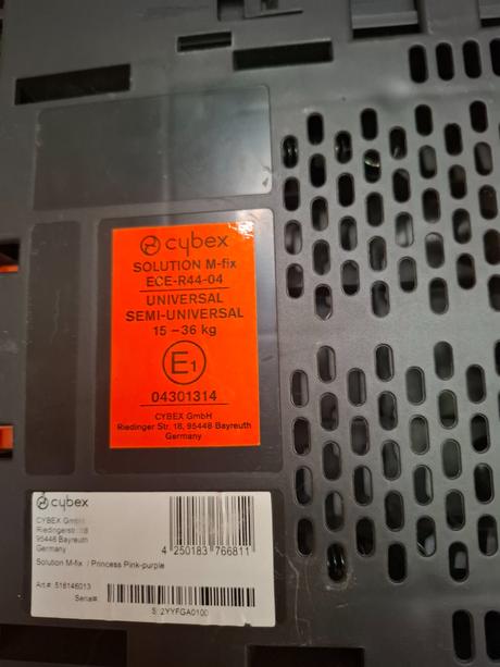 Autosedačka cybex solution m fix gold line 15-36kg, cybex