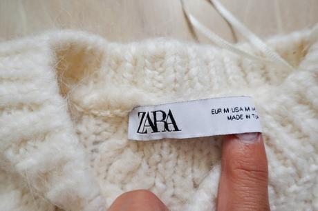 Sveter zara z alpaky a vlny, zara,m