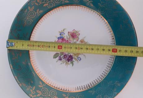 Starožitný porcelánový tanier moritz zdekauer mz, 