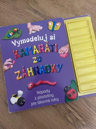 Kniha modelovanie z plastelíny,