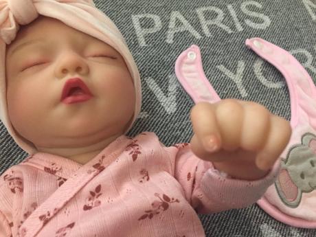 Realisticka babika, babatko 42cm, 