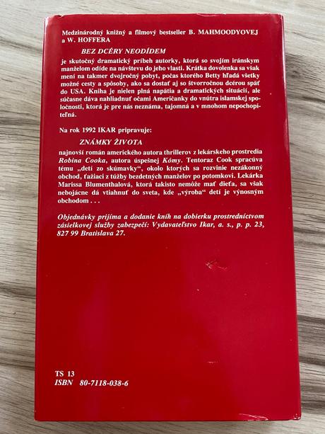 Krásna kniha. bez dcéry neodídem betty mahmoodyová,